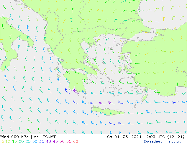 Wind 900 hPa ECMWF So 04.05.2024 12 UTC