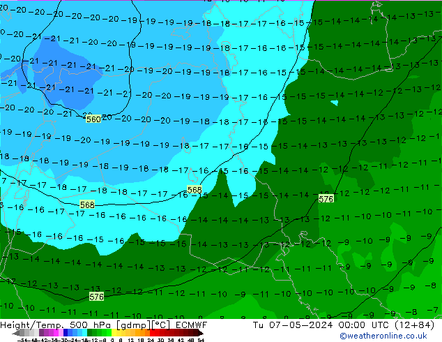 Z500/Rain (+SLP)/Z850 ECMWF mar 07.05.2024 00 UTC