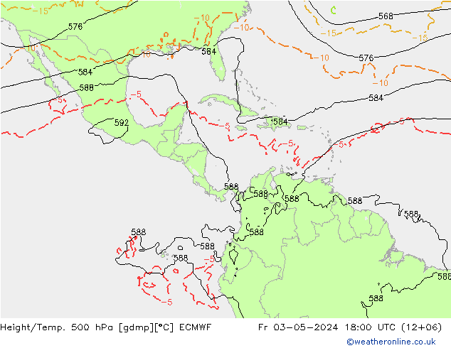 Z500/Rain (+SLP)/Z850 ECMWF Pá 03.05.2024 18 UTC