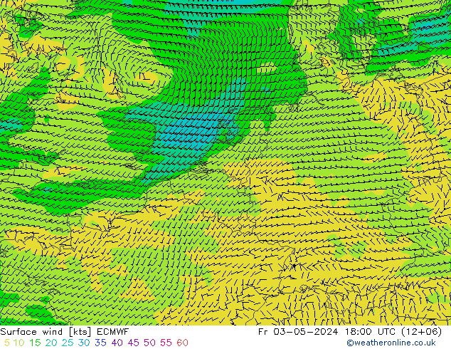 Prec 6h/Wind 10m/950 ECMWF Fr 03.05.2024 18 UTC