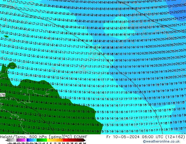 Z500/Rain (+SLP)/Z850 ECMWF Sex 10.05.2024 06 UTC