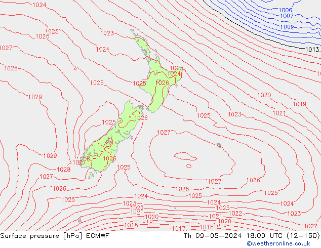      ECMWF  09.05.2024 18 UTC