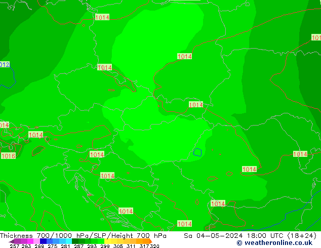 Thck 700-1000 hPa ECMWF  04.05.2024 18 UTC