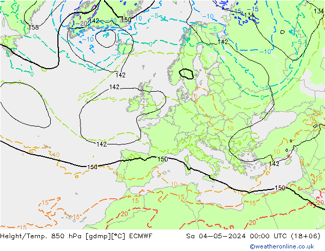 Z500/Rain (+SLP)/Z850 ECMWF sáb 04.05.2024 00 UTC