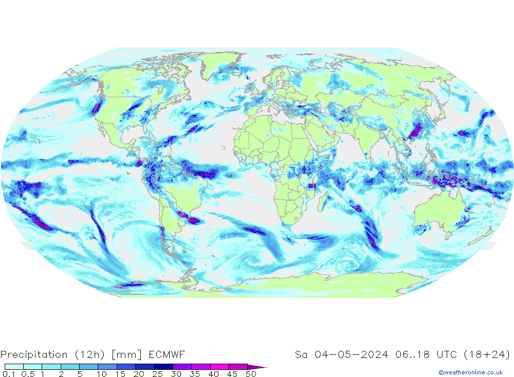 Nied. akkumuliert (12Std) ECMWF Sa 04.05.2024 18 UTC