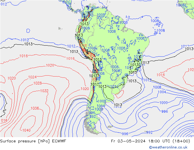 Surface pressure ECMWF Fr 03.05.2024 18 UTC