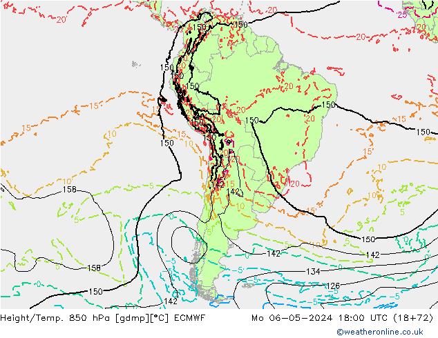 Z500/Rain (+SLP)/Z850 ECMWF Seg 06.05.2024 18 UTC