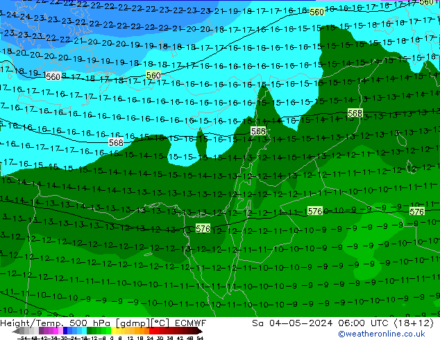 Z500/Rain (+SLP)/Z850 ECMWF  04.05.2024 06 UTC