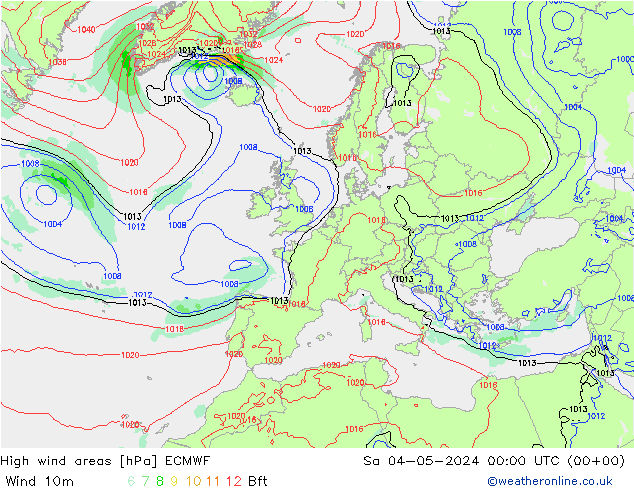 Sturmfelder ECMWF Sa 04.05.2024 00 UTC