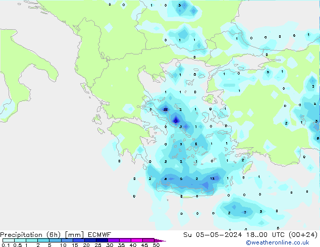 Z500/Rain (+SLP)/Z850 ECMWF Ne 05.05.2024 00 UTC