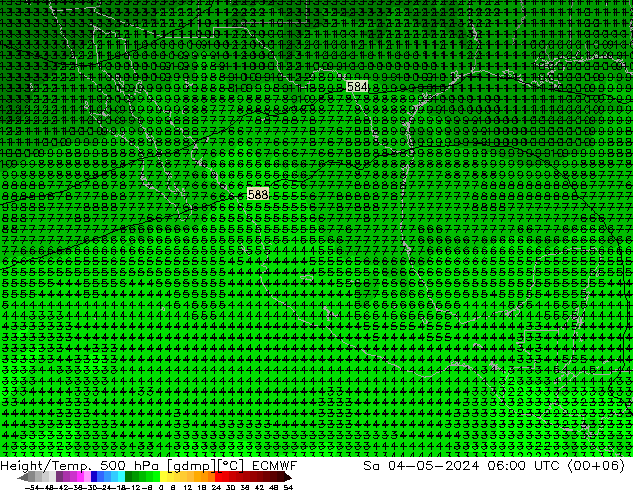 Z500/Rain (+SLP)/Z850 ECMWF sáb 04.05.2024 06 UTC