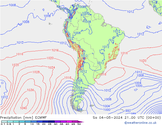 Yağış ECMWF Cts 04.05.2024 00 UTC