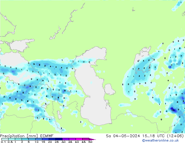 Neerslag ECMWF za 04.05.2024 18 UTC