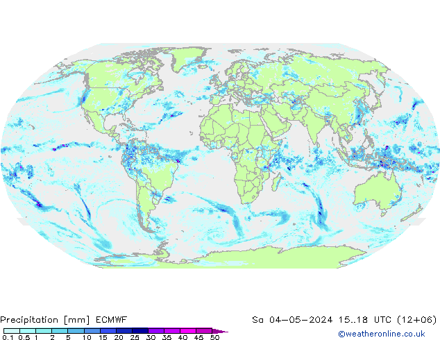 Precipitación ECMWF sáb 04.05.2024 18 UTC