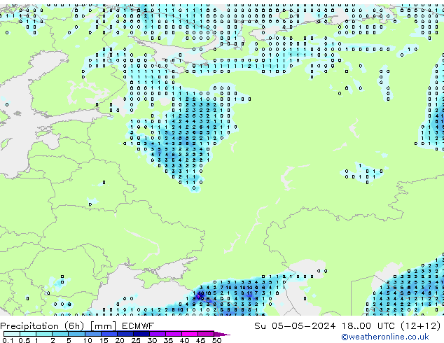 Z500/Rain (+SLP)/Z850 ECMWF So 05.05.2024 00 UTC