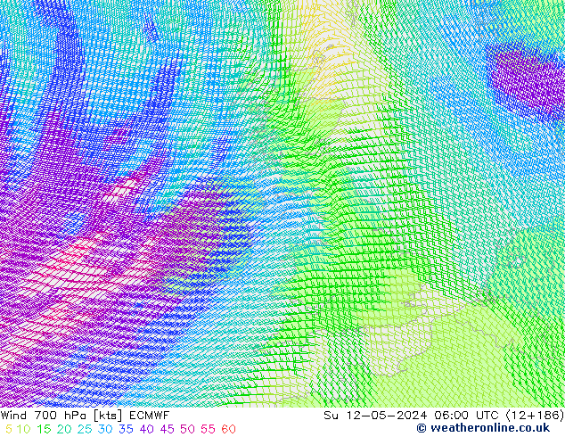  700 hPa ECMWF  12.05.2024 06 UTC