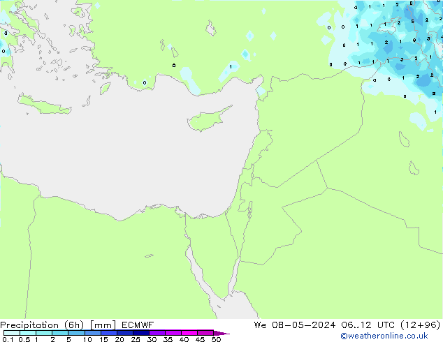 Z500/Rain (+SLP)/Z850 ECMWF We 08.05.2024 12 UTC