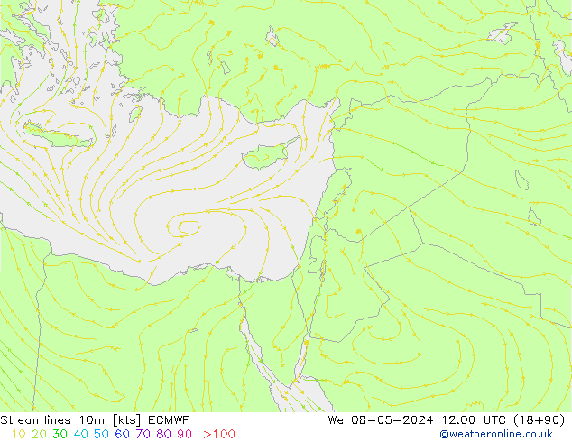  10m ECMWF  08.05.2024 12 UTC