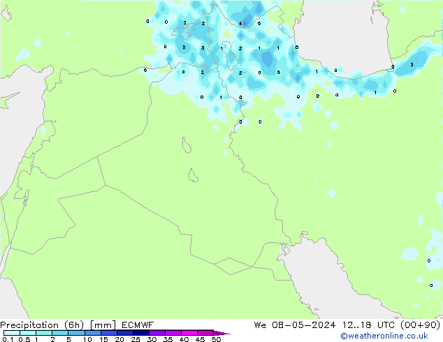 Z500/Rain (+SLP)/Z850 ECMWF Mi 08.05.2024 18 UTC