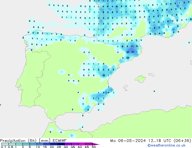 Z500/Rain (+SLP)/Z850 ECMWF Seg 06.05.2024 18 UTC