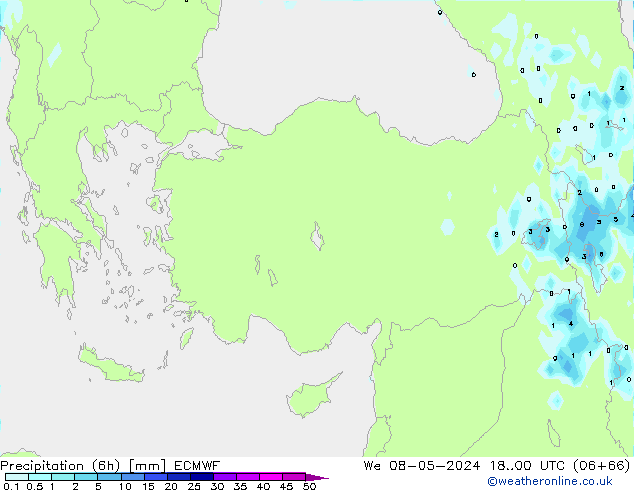 Z500/Rain (+SLP)/Z850 ECMWF We 08.05.2024 00 UTC