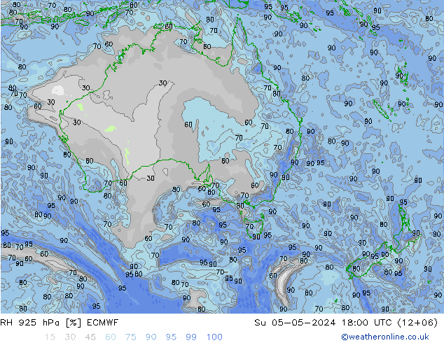 RV 925 hPa ECMWF zo 05.05.2024 18 UTC