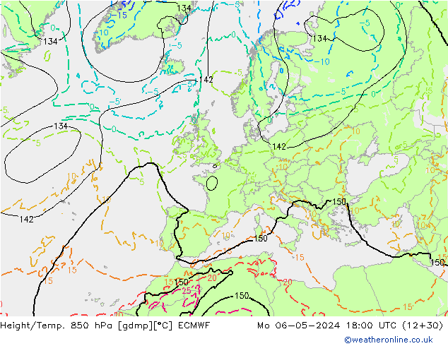 Z500/Rain (+SLP)/Z850 ECMWF Seg 06.05.2024 18 UTC