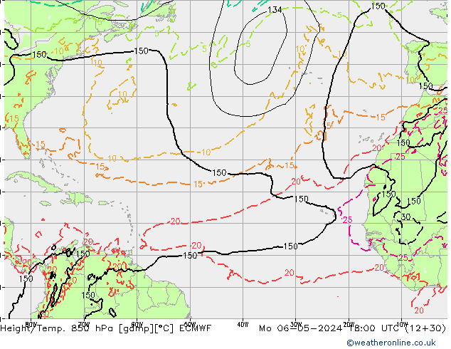 Z500/Regen(+SLP)/Z850 ECMWF ma 06.05.2024 18 UTC