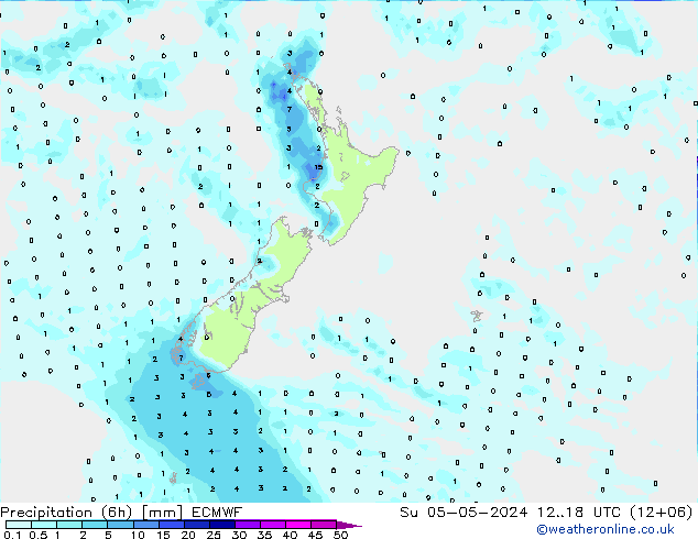 Z500/Rain (+SLP)/Z850 ECMWF Ne 05.05.2024 18 UTC