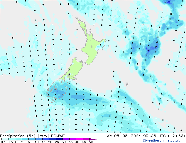 Z500/Rain (+SLP)/Z850 ECMWF ср 08.05.2024 06 UTC