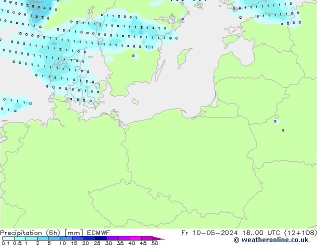 Z500/Rain (+SLP)/Z850 ECMWF Fr 10.05.2024 00 UTC