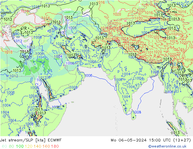 Straalstroom/SLP ECMWF ma 06.05.2024 15 UTC