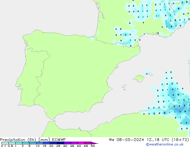 Z500/Rain (+SLP)/Z850 ECMWF ср 08.05.2024 18 UTC