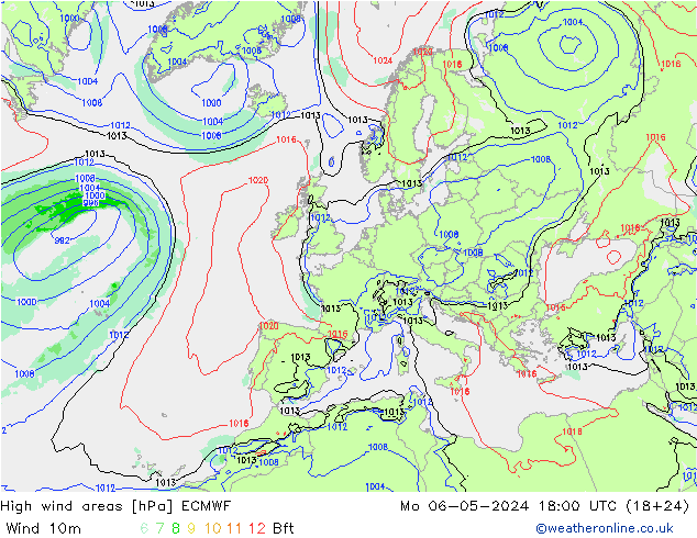 Sturmfelder ECMWF Mo 06.05.2024 18 UTC