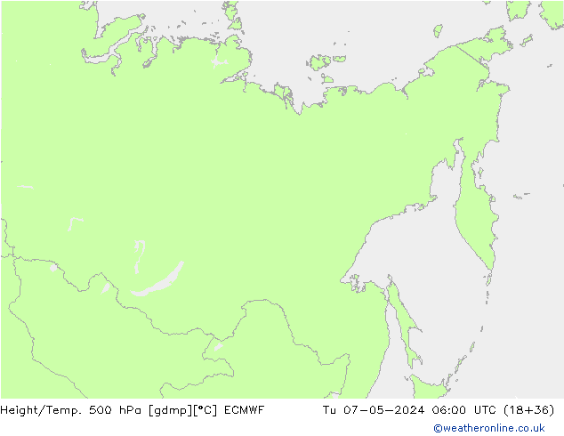 Z500/Rain (+SLP)/Z850 ECMWF Tu 07.05.2024 06 UTC