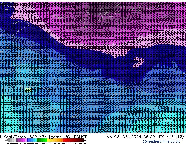 Z500/Regen(+SLP)/Z850 ECMWF ma 06.05.2024 06 UTC
