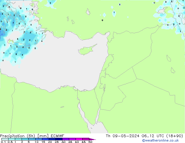 Z500/Rain (+SLP)/Z850 ECMWF Th 09.05.2024 12 UTC