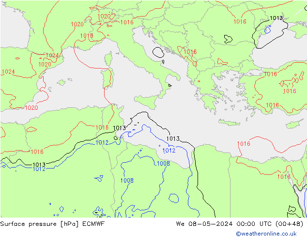      ECMWF  08.05.2024 00 UTC