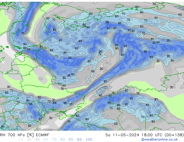 700 hPa Nispi Nem ECMWF Cts 11.05.2024 18 UTC