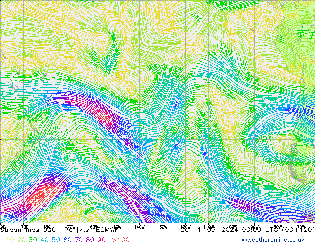  500 hPa ECMWF  11.05.2024 00 UTC