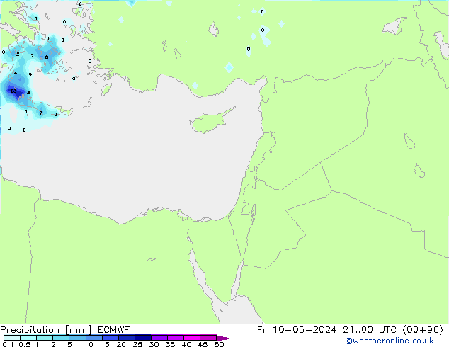 precipitação ECMWF Sex 10.05.2024 00 UTC