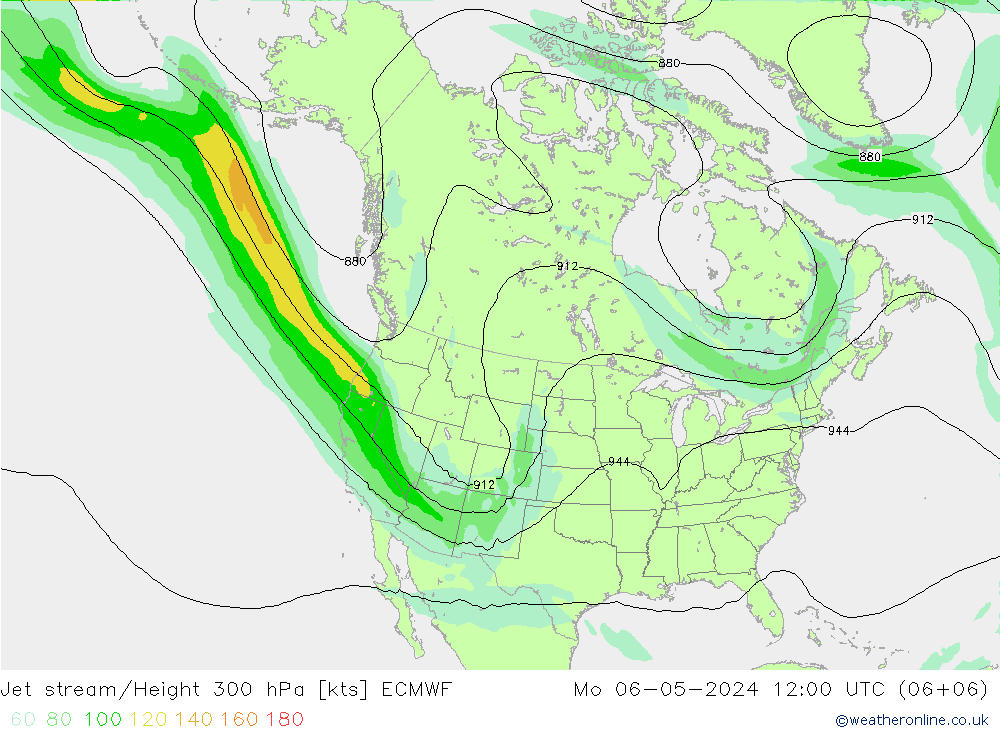 Polarjet ECMWF Mo 06.05.2024 12 UTC