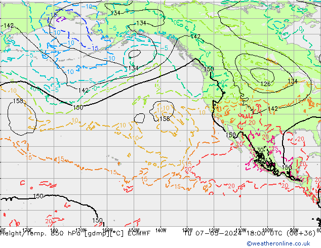 Z500/Rain (+SLP)/Z850 ECMWF Ter 07.05.2024 18 UTC