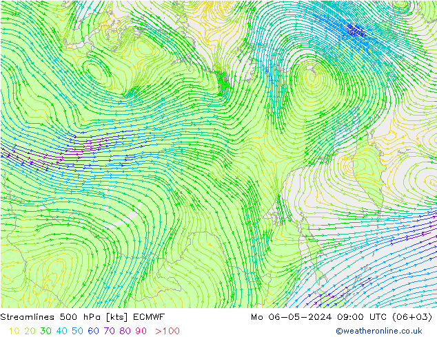  500 hPa ECMWF  06.05.2024 09 UTC