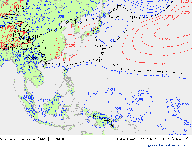      ECMWF  09.05.2024 06 UTC