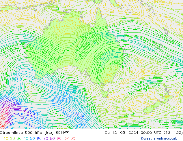  500 hPa ECMWF  12.05.2024 00 UTC