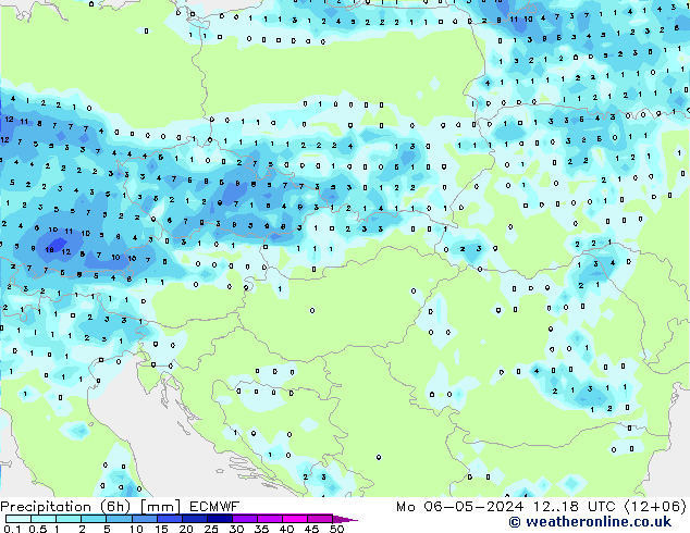 Z500/Rain (+SLP)/Z850 ECMWF Seg 06.05.2024 18 UTC