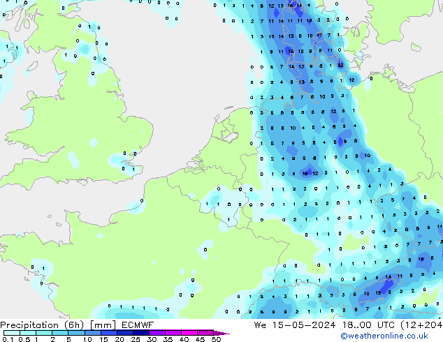 Z500/Rain (+SLP)/Z850 ECMWF ср 15.05.2024 00 UTC