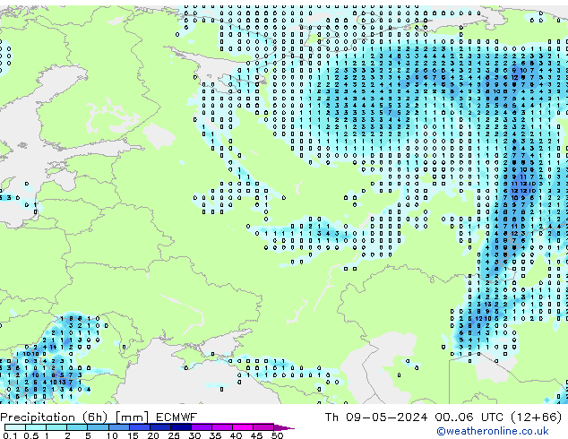 Z500/Rain (+SLP)/Z850 ECMWF  09.05.2024 06 UTC