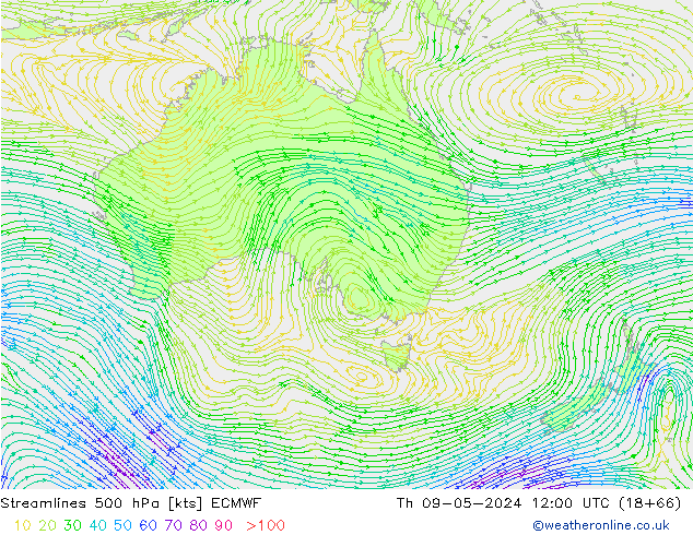  500 hPa ECMWF  09.05.2024 12 UTC